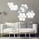Set Oglinzi Design Hexagon - Oglinzi Decorative Acrilice Silver Luxury Home 10 bucati/set 12-14 cm