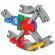 Set constructie pilsan building blocks 320 piese in cutie