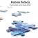 Puzzle 500 piese ravensburger - case colorate
