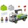 Playmobil city action - camion de reciclare sticla cu container