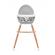 Scaun de masa kinderkraft fini 2 in 1 grey