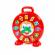 Ceas educativ+forme - clown, 26x7x30 cm, polesie