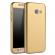 Husa 360? Matte Full Protection - Samsung Galaxy A3 2017 - Auriu - (fata + spate + geam sticla)