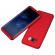 Husa 360? Matte Full Protection - Samsung Galaxy S8 Plus - Rosu - (fata + spate + folie de protectie din silicon)