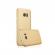 Husa  360de grade din plastic pentru Samsung A5 2017 Full Body Gold Folie de protectie inclusa