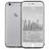 Husa Full TPU  360(fata + spate) pentru iPhone 6 / 6S Gri transparent