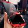 Husa de protectie pentru iPhone 8+ Luxury Red-Black Plated perfect fit