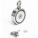 Magnet neodim oala D 94 mm cu doua carlige inelare si doua fete 300kg