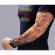 Maneca tatuata 3D Print - Imita un tatuaj real 100% - Body art tattoo maneca V4 Tiger