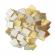 Set Oglinzi Design Patrat 4/4 cm - Oglinzi Decorative Acrilice GOLDLuxury Home 100 bucati/set