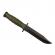 Cutit tactic de vanatoare green blade ,ideallstore® , 26.5 cm , teaca inclusa