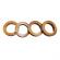 Set briceag fluture de antrenament si  rozeta extensibila ,ideallstore® , 22 cm