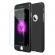 Husa Full Cover  360(fata + spate + geam sticla) pentru iPhone 8 Plus Negru