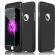 Husa pentru Apple iPhone 6 / Apple iPhone 6S Negru Fullcover cu acoperire completa  360grade cu folie protectie de sticla gratis