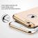 Husa pentru Apple iPhone 6 / iPhone 6S Elegance Luxury 3in1 Inel Auriu
