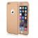 Husa pentru Apple iPhone 6 Plus Gold acoperire completa  360grade cu folie de sticla gratis