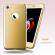 Husa pentru Apple iPhone 7 Gold cu acoperire completa  360grade cu folie de sticla gratis