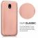 Husa pentru Samsung Galaxy J5 2017 GloMax Perfect Fit Rose-Gold
