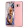 Husa GloMax FullBody Rose-Gold pentru Samsung Galaxy S8 cu folie de sticla inclusa