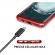 Husa GloMax FullBody Rosu pentru Samsung Galaxy S9 Plus cu folie de sticla inclusa