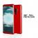 Husa GloMax FullBody Rosu pentru Samsung Galaxy S9 Plus cu folie de sticla inclusa