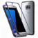 Husa metalica pentru Samsung Galaxy S7 Edge Total Protect GloMax spate din sticla securizata premium + folie de protectie ecran