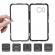 Husa metalica pentru Samsung Galaxy S7 Edge Total Protect GloMax spate din sticla securizata premium + folie de protectie ecran