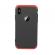Husa pentru Apple iPhone X GloMax  360Negru-Rosu
