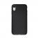 Husa pentru Apple iPhone XR GloMax Perfect Fit cu insertii de carbon negru