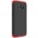 Husa pentru Samsung Galaxy S7 Edge GloMax  360Negru-Rosu