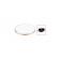 Incarcator Wireless Fast Charge Alb/ Auriu Compatibil QI