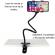 Suport flexibil cu rotatie 360° , brat si clema metalica ,50 cm , Negru