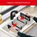 Cos Multifunctional Extensibil, Scurgator vase, Accesoriu chiuveta,Usor de Curatat, Dimensiuni 29,5-44,5 x 22,5 x 9cm - Culoare Neagra