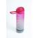 Sticla de Apa Inspirationala pentru Fitness/Camping, Capacitate 1L - Mesaj Motivational NeverGiveUp, Culoare Alb/Gri