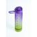 Sticla de Apa Inspirationala pentru Fitness sau Camping, 1L - Mesaj Motivational NeverGiveUp, Culori Violet/Verde