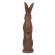 Figurina iepuras paste polirasina maro 38x22x87 cm