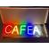 Reclama luminoasa neon LED CAFEA - ideala pentru spatii comerciale