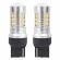 Set becuri auto cu led canbus, 3030, 24smd, compatibil t20, 7440, wy21w,