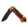 Briceag de vanatoare ideallstore®, medical rescue, 20 cm, otel inoxidabil, negru, husa inclusa