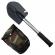 Lopata multifunctionala ideallstore®, high society, 8 in 1, otel inoxidabil, 51 cm, negru