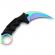 Cutit-karambit, rainbow star, ideallstore®, 18.5 cm