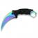 Cutit-karambit, rainbow star, ideallstore®, 18.5 cm