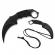 Cutit karambit night, ideallstore®, 19 cm, negru