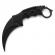 Cutit karambit night, ideallstore®, 19 cm, negru