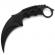 Cutit karambit night, ideallstore®, 19 cm, negru