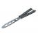 Set briceag fluture si rozeta extensibila , ideallstore® , otel inoxidabil, argintiu