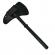 Set topor pirate skull, 39 cm si cutit bohemian blade, 23 cm, ideallstore®, otel inoxidabil,  teaca inclusa