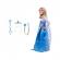 Set rochie si trei accesorii elsa frozen, ideallstore®, 5-7 ani, carnaval