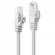 Cablu lindy 2m cat.6 u/utp, white