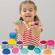 10 borcanase de plastilina frozen in punga de plastic